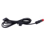3-hole refrigerator cable cigarette lighter male fuse