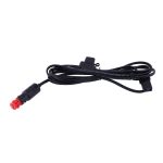 3-hole refrigerator cable cigarette lighter male fuse
