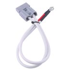 50A grey plug 8AWG with white bushing