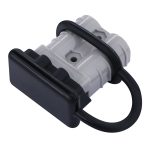 50A 600V Plug fitting Black dust cover