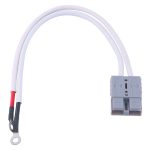 50A grey plug 8AWG with white bushing