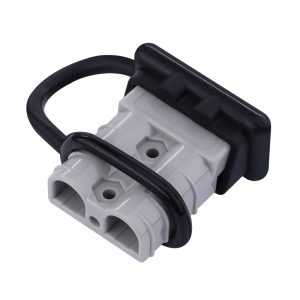 50A 600V Plug fitting Black dust cover